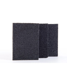 100*70*25mm SiC Medium density abrasive sanding sponge/sanding block